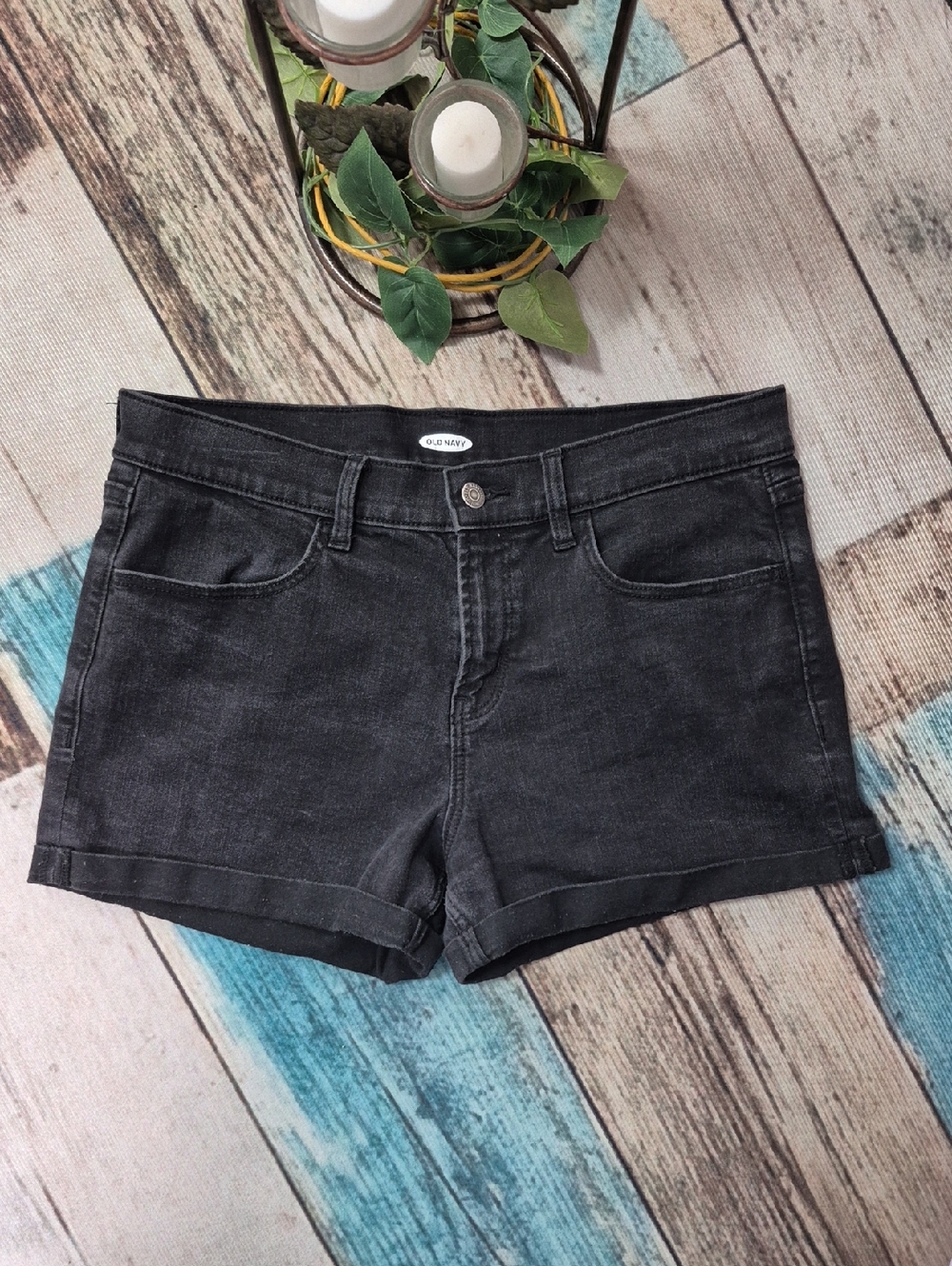 Old Navy Black Jean Shorts